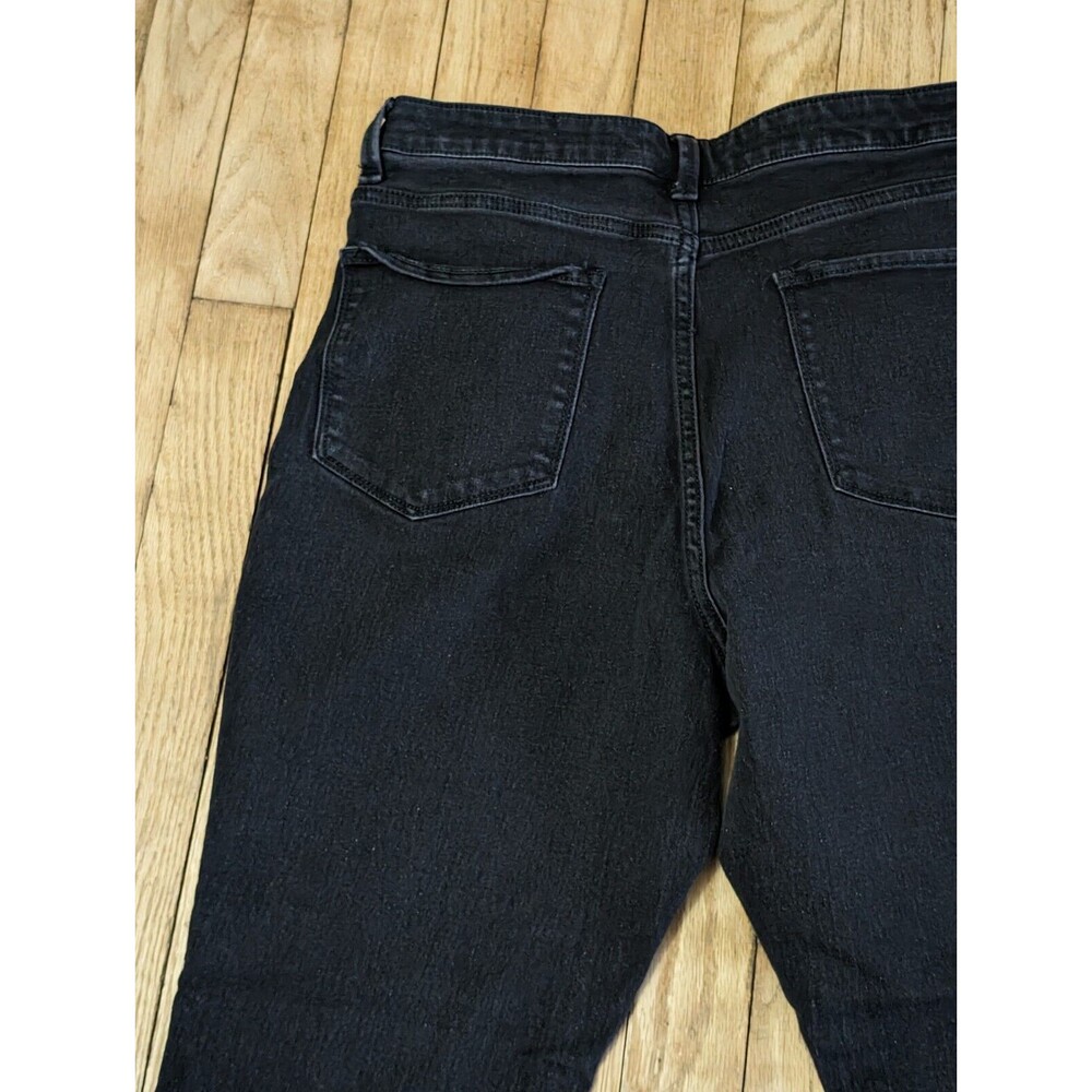No Boundaries Juniors Jeans Black Denim Straight Leg Pants Size 15 - Picture 12 of 13